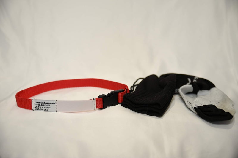 Laundry Loops Laundry Loop with Sock Snare, Premium Black Laundering Strap - Image 3